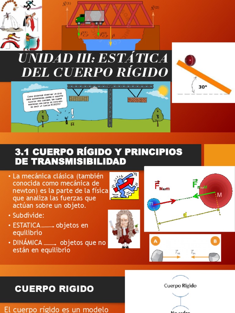 UNIDAD-III-ESTATICA-DE-CUERPO-RIGIDO-1-1.pptx | Fuerza | Vector Euclidiano