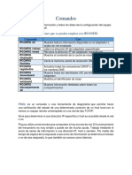 Comandos IPCONFIG, PING y Gateway