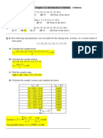 Worksheet1 Ch1 Statistics