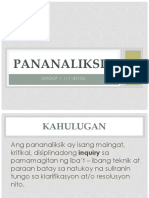 Pananaliksik