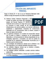 Inafectacion de Ip