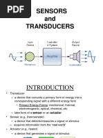 3 Sensors and Transducers