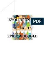 Evolucion de la epidemiologia