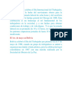 El 1º de Mayo Se Celebra El Día Internacional Del Trabajador