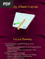 Facility (Plant) Layout