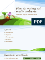 Plan de Mejora Del Medio Ambiente