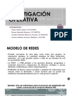 Investigación Operativa - Redes