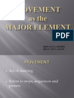 Movement As Major Elements