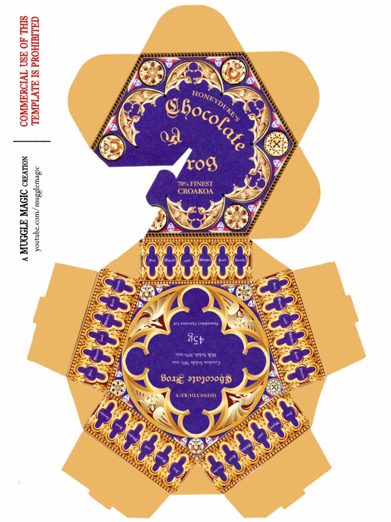 Chocolate Frog Box PDF | PDF