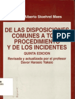 De Las Disposiciones Comunes a Todo Procedimiento y de Los Incidentes - Copia