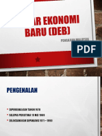 Dasar Ekonomi Baru (Deb)