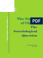 The Nature of Christ - The Soteriological Question PDF