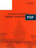 Arsitektur Tradisional Daerah Sumatera Utara