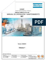 N01-INSTRUCTIONS AND OPERATION - SPARE PARTS LIST DATA Compresor Aire PDF