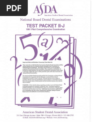 Asda Ii J Pdf Dentistry Branches Dentistry