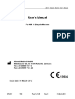 Manual de Maquina de Dialisis