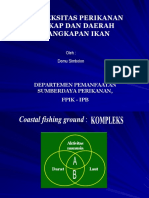Kompleksitas Perikanan Tangkap Dan Daerah Penangkapan Ikan: Departemen Pemanfaatan Sumberdaya Perikanan, Fpik - Ipb