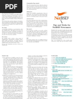 Tips and Tricks For Netbsd Newcomers: Documentation Community/Bug Reports