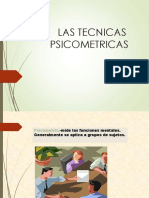 11 Semana Tecnicas Psicometricas