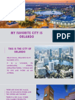 My Favorite City Is Orlando: Member: Martina Riquelme Course: Sixth C