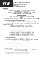 Confilct of Laws Syllabus