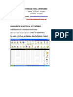 Manual de Ajustes Al Inventario Mrtienda PDF