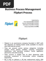 Flipkart's Business Process Management and Logistics Operations