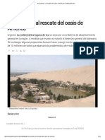 Huacachina_ Al Rescate Del Oasis de América _ LaRepublica