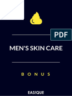Easique Mens Skin Care Routine Bonus PDF