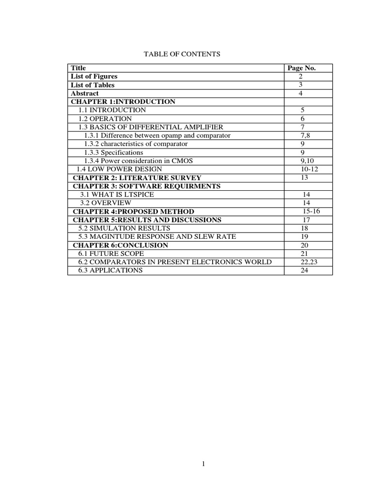 CMOS Comparator Design Guide | PDF | Operational Amplifier | Cmos
