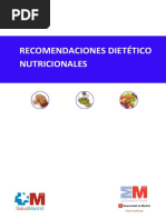 Recomendaciones Dietetico Nut 2015 SERMAS PDF