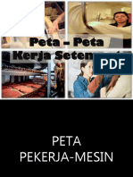 Peta Pekerja dan Mesin untuk Satu Mesin TNC-Milling