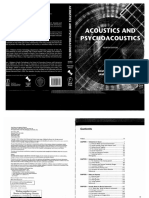 Acoustics and Psichoacoustics - David M. Howard y Jamie A. S. Angus PDF