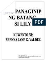 Ang Panaginip NG Batang Si Lily