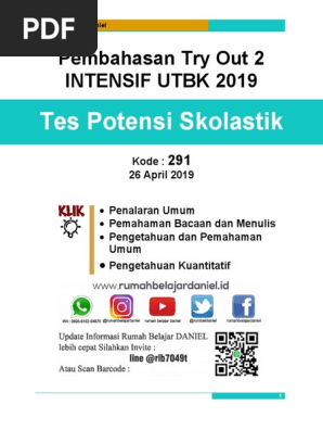 Tes Potensi Skolastik