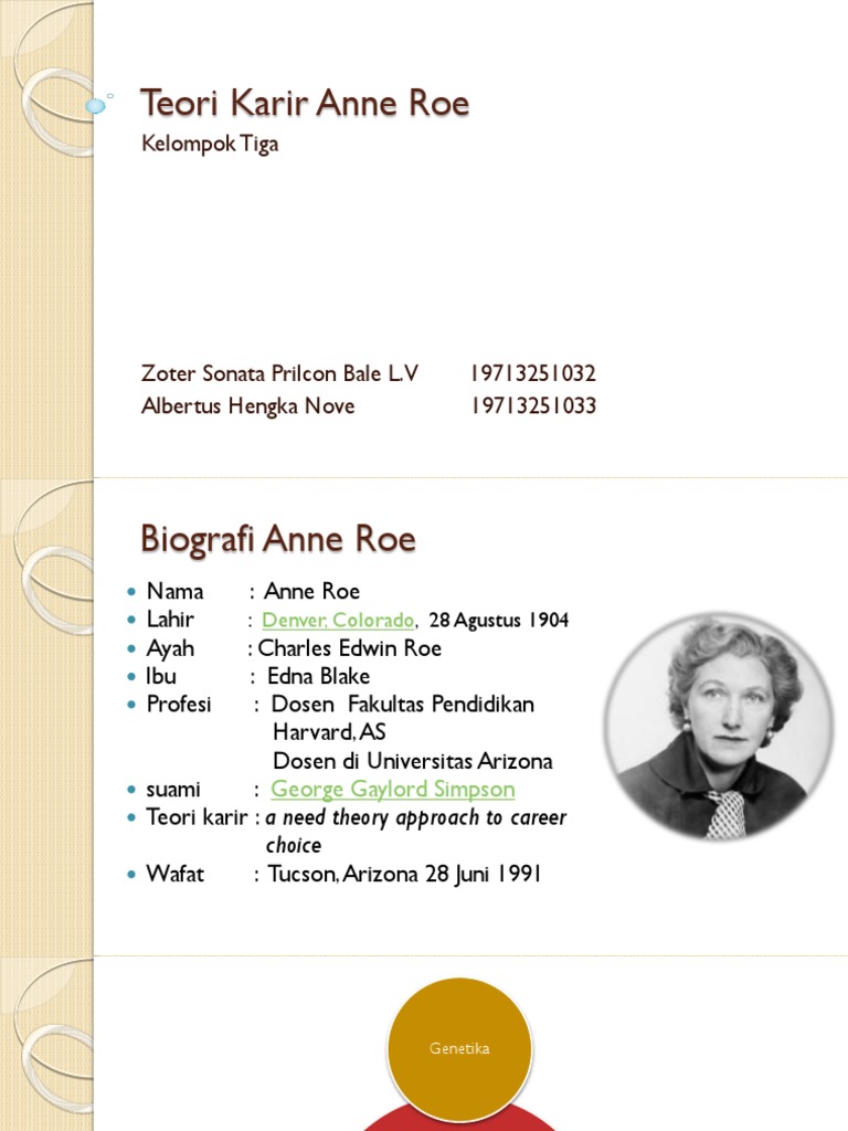 Anne Roe Revisi | PDF