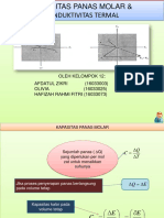 KAPASITAS PANAS MOLAR & KONDUKTIVITAS TERMAL