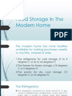 Food Storage in The Modern Home