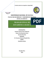 ESTADISTICA Trabajo Final