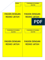 Pasien Dengan Resiko Jatuh