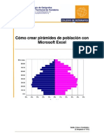 Cómo Hacer Una Pirámide de Población Con Microsoft Excel