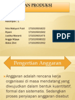 Anggaran Produksi Kel 1