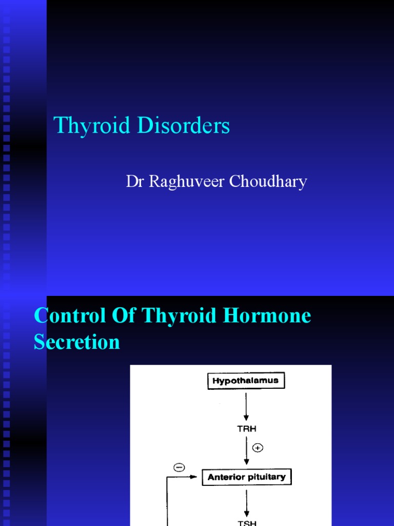 Thyroid Hormone Regulation and Disorders | PDF | Thyroid Stimulating ...