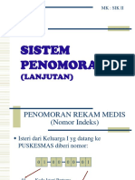 SISTEM PENOMORAN RM