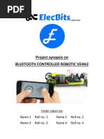 Elecbits - Bluetooth Control Vehicle - Synopsis