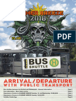 Arrival / Departure: With Public Transport