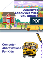 Computer Acronyms Kids Should Know