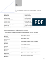 Gramática - Processos fonológicos e morfológicos