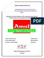 Amul Internship Report CLG