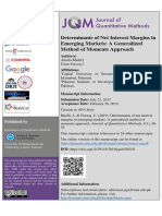 Determinants of Net Interest Margins in Emerging Markets PDF